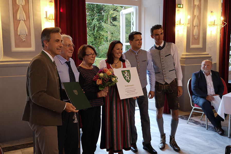 Verleihung des Grazer Stadtwappens an die Firma Hirschmann © KK Verleihung des Grazer Stadtwappens an die Firma Hirschmann © KK