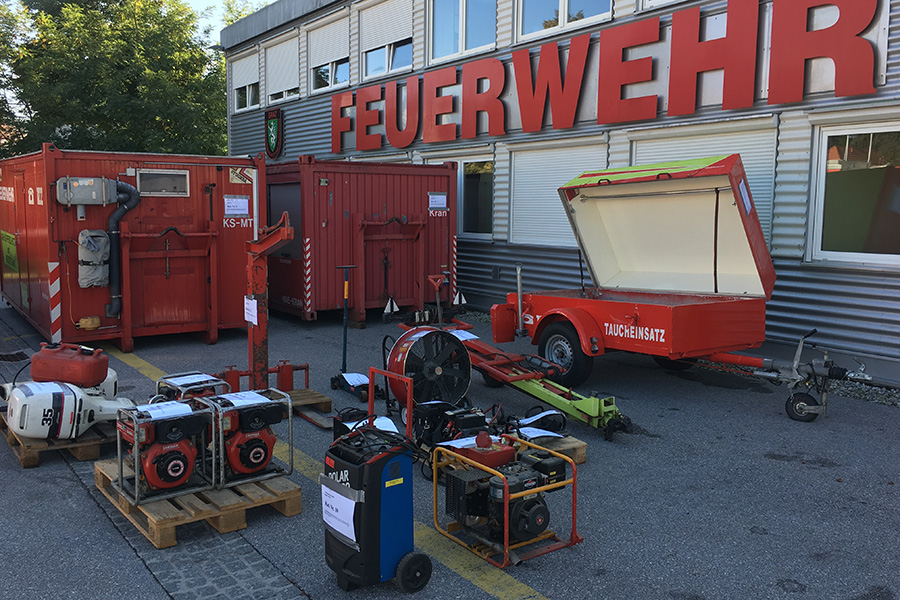 KFZ-Auktion: andere Geräte © Berufsfeuerwehr der Stadt Graz/Wurzinger KFZ-Auktion: andere Geräte © Berufsfeuerwehr der Stadt Graz/Wurzinger