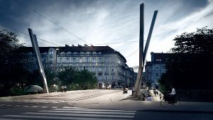So attraktiv wird die neue Brücke aussehen. © Visualisierung: rococoon.com _ Wolfgang Tschapeller ZT GmbH So attraktiv wird die neue Brücke aussehen.