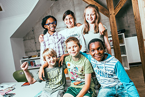 Link zu "Bildung findet Stadt / Foto: Symbolbild mit Kindern
© Lupi Spuma