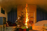 Albtraum Christbaumbrand! © H.Kollinger Albtraum Christbaumbrand! © H.Kollinger