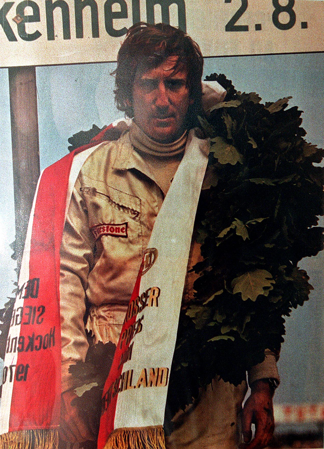 Jochen Rindt bei seinem letzten Sieg in Hockenheim 1970 - dieses Bild steht unter "Mehr zum Thema" zum Download zur Verfügung