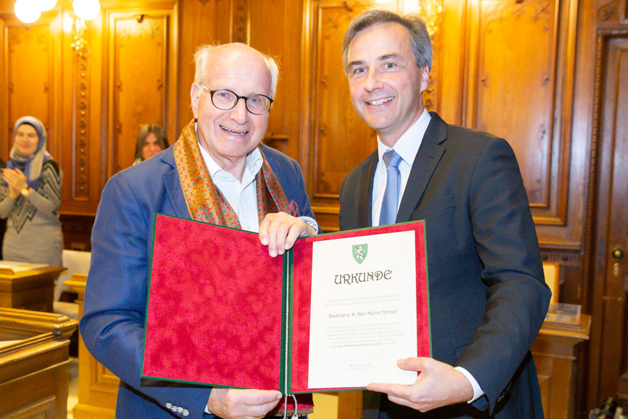 Karl-Heinz Herper lebt die Menschenrechte und betrachtet sie fernab von jeglichem Parteibuch. © Stadt Graz/Fischer Karl-Heinz Herper lebt die Menschenrechte und betrachtet sie fernab von jeglichem Parteibuch. © Stadt Graz/Fischer