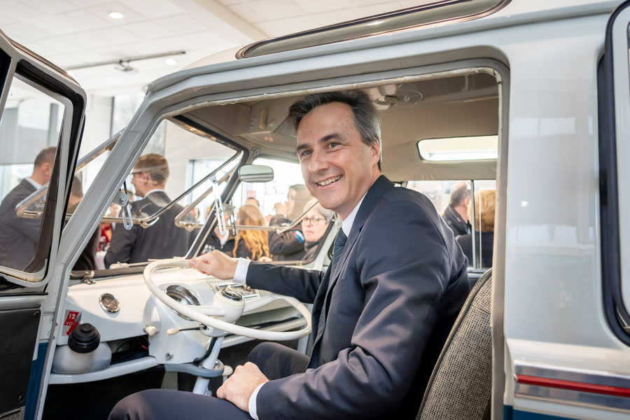 Hat das Steuer fest in der Hand: Bürgermeister Siegfried Nagl. © Stadt Graz/Fischer Hat das Steuer fest in der Hand: Bürgermeister Siegfried Nagl. © Stadt Graz/Fischer