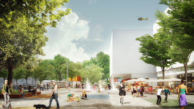 Die neue Straßenbahn wird das Rückgrat im Öffentlichen Verkehr für die Smart City Graz. © Atelier für Architektur - Pilz Schwarz Die neue Straßenbahn wird das Rückgrat im Öffentlichen Verkehr für die Smart City Graz.