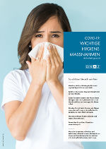 Dieses Plakat mit Tipps zu Hygiene-Maßnahmen hängt in den Öffis. Klick zum Download. © Adobe Stock/Antonio Diaz Dieses Plakat mit Tipps zu Hygiene-Maßnahmen hängt in den Öffis. Klick zum Download. © Adobe Stock/Antonio Diaz