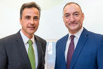 Gute Nachrichten kommen von Bgm. Siegfried Nagl (l.) und Bgm.-Stv. Mario Eustacchio. © Stadt Graz/Fischer Gute Nachrichten kommen von Bgm. Siegfried Nagl (l.) und Bgm.-Stv. Mario Eustacchio. © Stadt Graz/Fischer