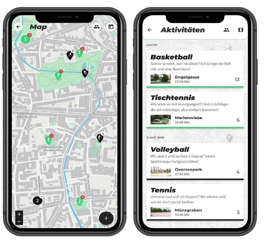 Abbildung WebApp Court Culture © Foto: courtculture.cc Abbildung WebApp Court Culture © Foto: courtculture.cc