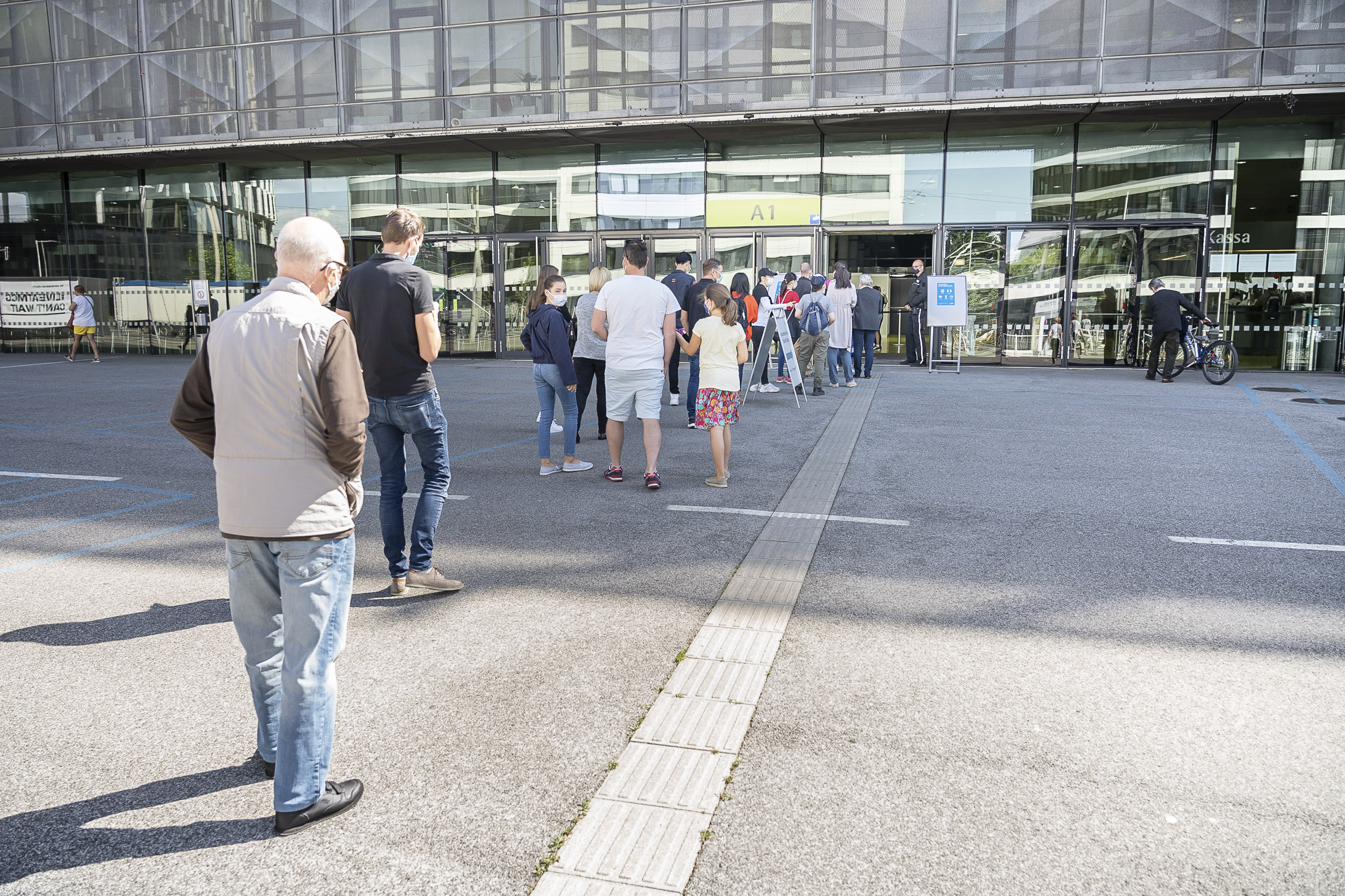 Sowohl Impfberatung als auch Impfung kann jetzt in der Stadthalle nachholt werden. Die Grazer und Grazerinnen freuen sich über das Angebot