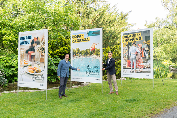 "Summer in the City"-Kampagne gestartet © Stadt Graz/Fischer "Summer in the City"-Kampagne gestartet © Stadt Graz/Fischer