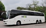 Im Reisebus vom Jakominiplatz zum SFZ © Holding Graz Linien Im Reisebus vom Jakominiplatz zum SFZ © Holding Graz Linien