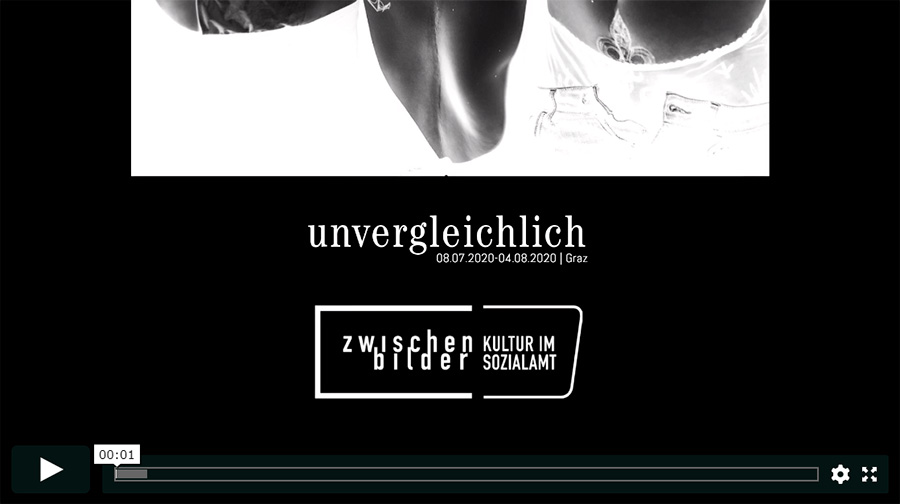 VIDEO: Was sind sichtbare und unsichtbare Behinderungen? Klicken Sie aufs Video und verfolgen Sie die Filmissage der Ausstellung "unvergleichlich".