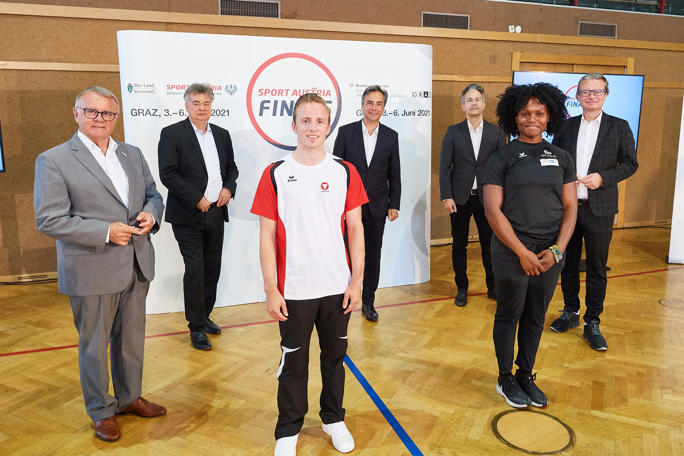 Bund, Land und Stadt freuen sich auf die Premiere der Sport Austria Finals 2021 in Graz.
