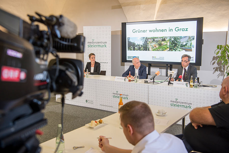 Dachgärten in Graz © Stadt Graz/Fischer Dachgärten in Graz