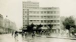Rund um das Hochhaus um 1950 © Sammlung Dr. Wolfgang Wehap Rund um das Hochhaus um 1950