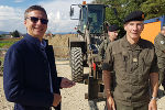 Der Magistratsdirektor und der Generalstabschef. © SiMa Der Magistratsdirektor und der Generalstabschef. © SiMa
