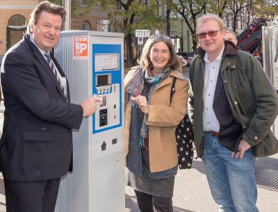 Neue Parkscheinautomaten in Betrieb genommen