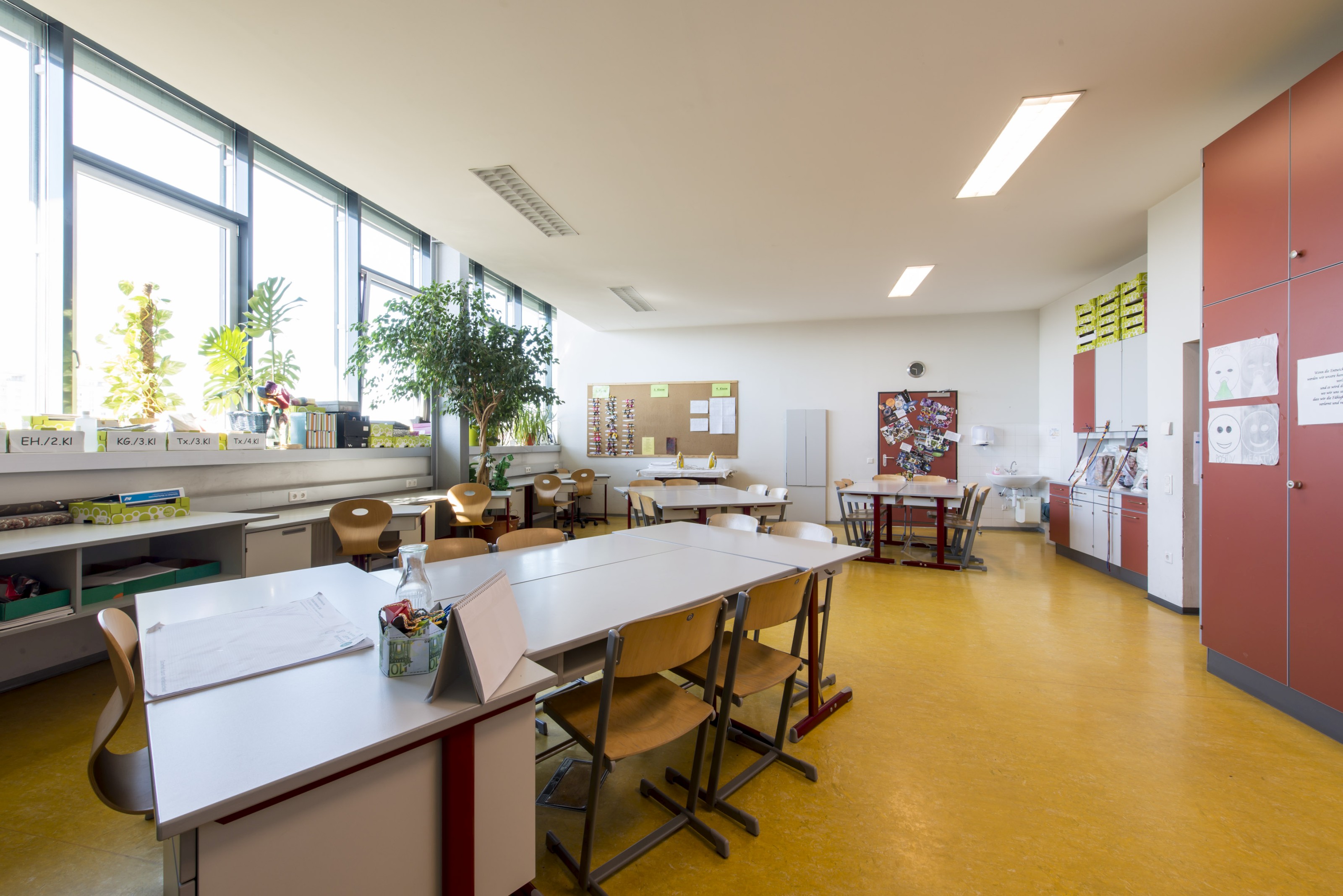 Mittelschule Kepler, Klassenraum © Stadt Graz/Fischer Mittelschule Kepler, Klassenraum