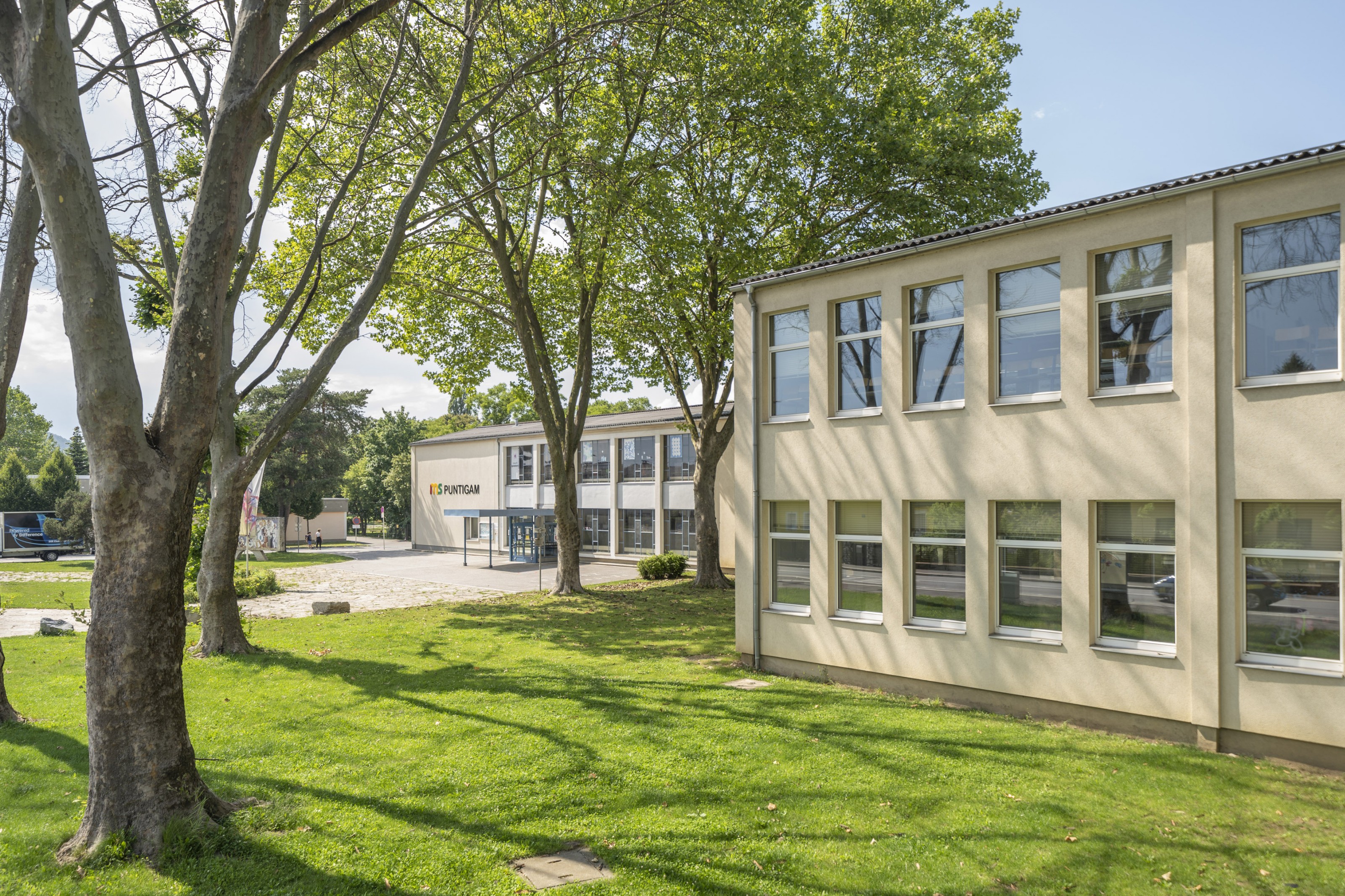 Mittelschule Puntigam, Schulhof © Stadt Graz/Fischer Mittelschule Puntigam, Schulhof