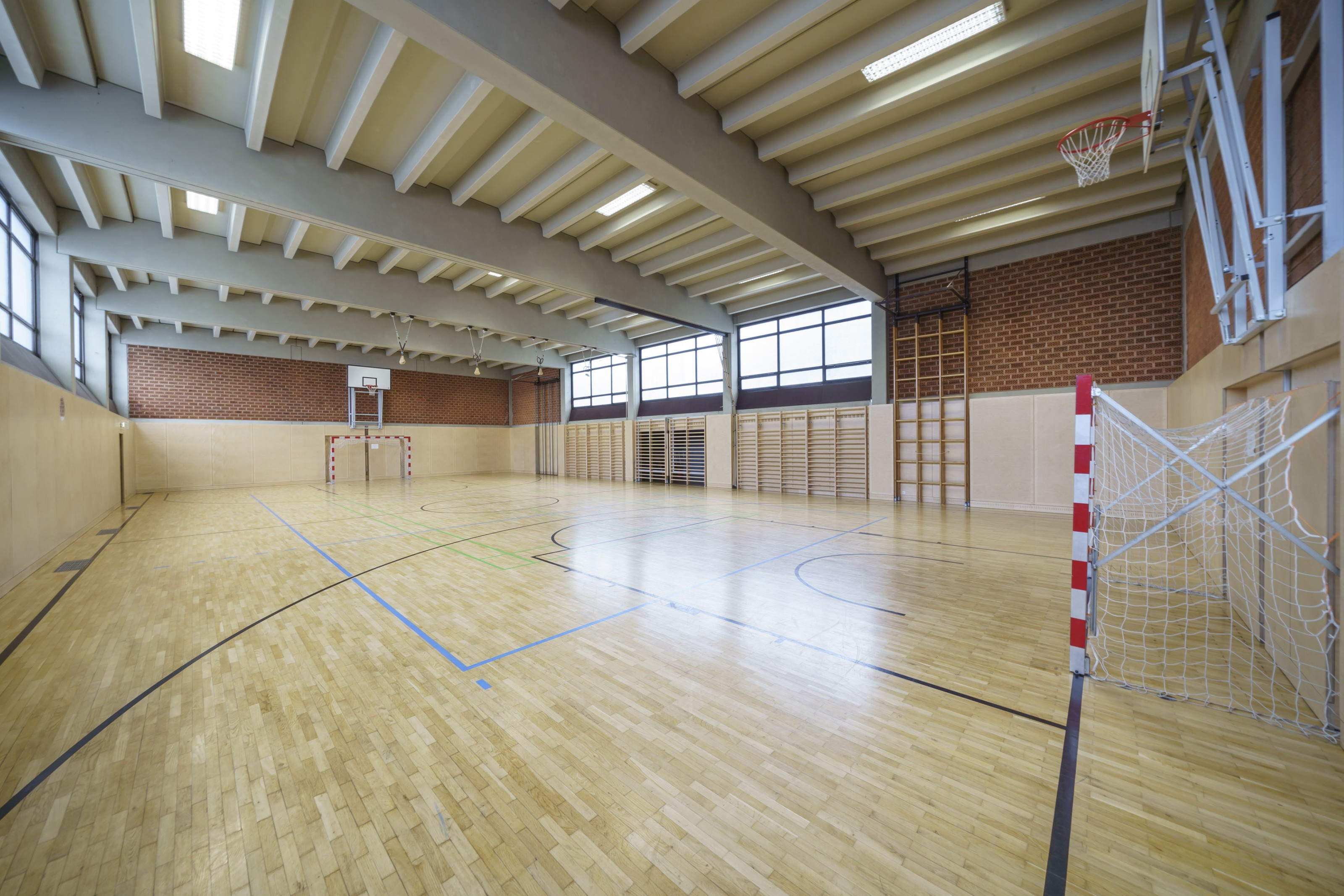 Polytechnische Schule Herrgottwies, Turnsaal © Stadt Graz/Fischer Polytechnische Schule Herrgottwies, Turnsaal