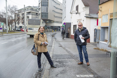 Stadträtin Elke Kahr und DI Thomas Fischer © Stadt Graz/Fischer Stadträtin Elke Kahr und DI Thomas Fischer © Stadt Graz/Fischer