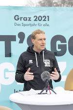 Sportjahr-Koordinator Markus Pichler © Stadt Graz/Fischer Sportjahr-Koordinator Markus Pichler