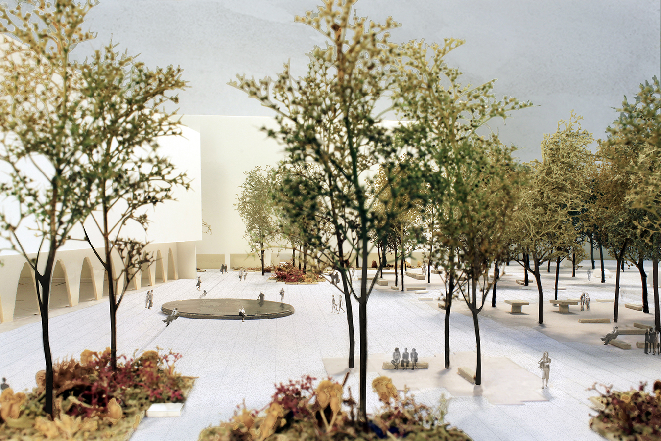 Reininghaus wächst: Viel Grün auf dem neuen und zentralen Platz in Reininghaus sieht der Wettbewerbssieger studio boden vor.