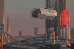Sujet zur Ausstellung © SYD MEAD Sujet zur Ausstellung © SYD MEAD