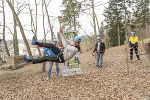 StR.Kurt Hohensinner sportlich aktiv im Kletterpark © Foto: Stadt Graz/Fischer StR.Kurt Hohensinner sportlich aktiv im Kletterpark © Foto: Stadt Graz/Fischer