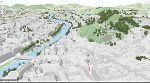 3D Ansicht Innenstadt © Stadtvermessung Graz 3D Ansicht Innenstadt