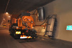 Frühjahrsputz im Plabutschtunnel © ASFINAG Frühjahrsputz im Plabutschtunnel