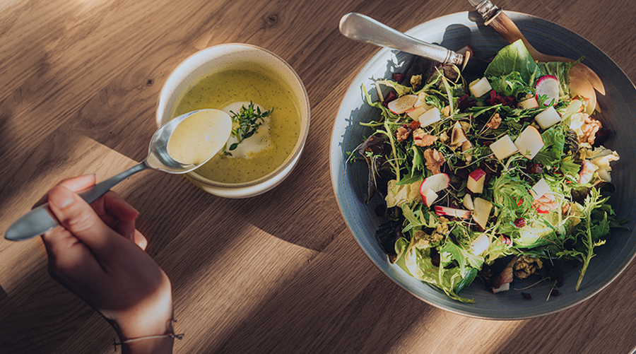 Wo gibt es die besten Veggie-Menüs der Stadt? Wir verraten es demnächst auf dieser Webseite. © Stadt Graz/Lex Karelly Wo gibt es die besten Veggie-Menüs der Stadt? Wir verraten es demnächst auf dieser Webseite.