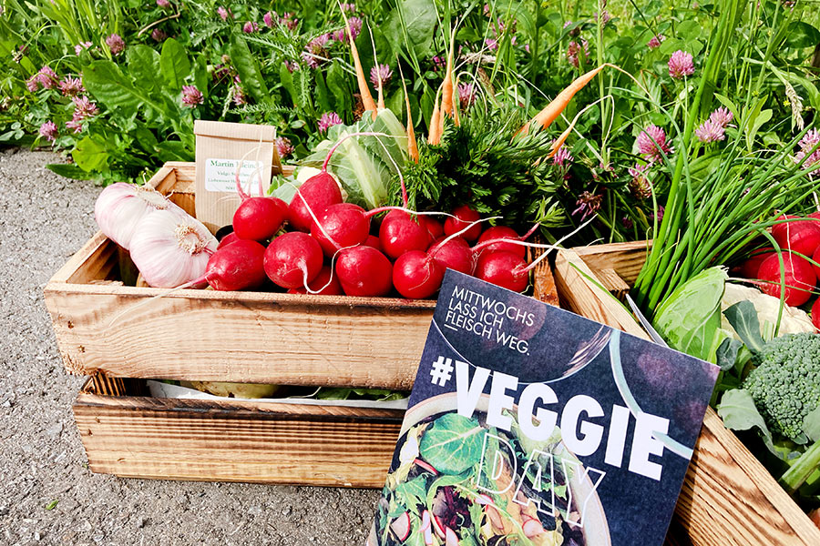 Jetzt anmelden und Veggie-Day-Partnerbetrieb der Stadt Graz werden. © achtzigzehn/Hinterleitner Jetzt anmelden und Veggie-Day-Partnerbetrieb der Stadt Graz werden.