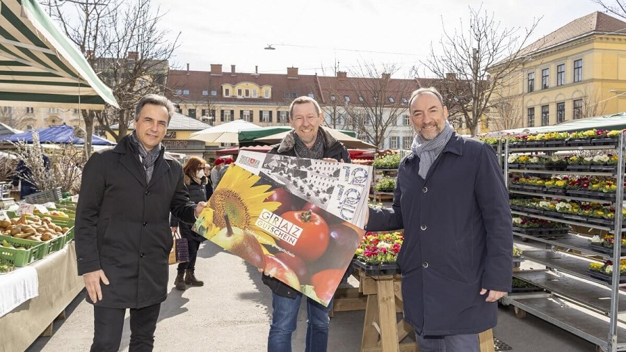 Seit April ist der GrazGutschein auch auf allen städtisch organisierten Bauernmärkten in Graz einlösbar.