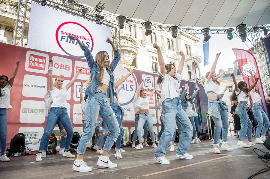 Austria Finals: Eindrücke vom Eröffnungsabend auf dem Grazer Hauptplatz