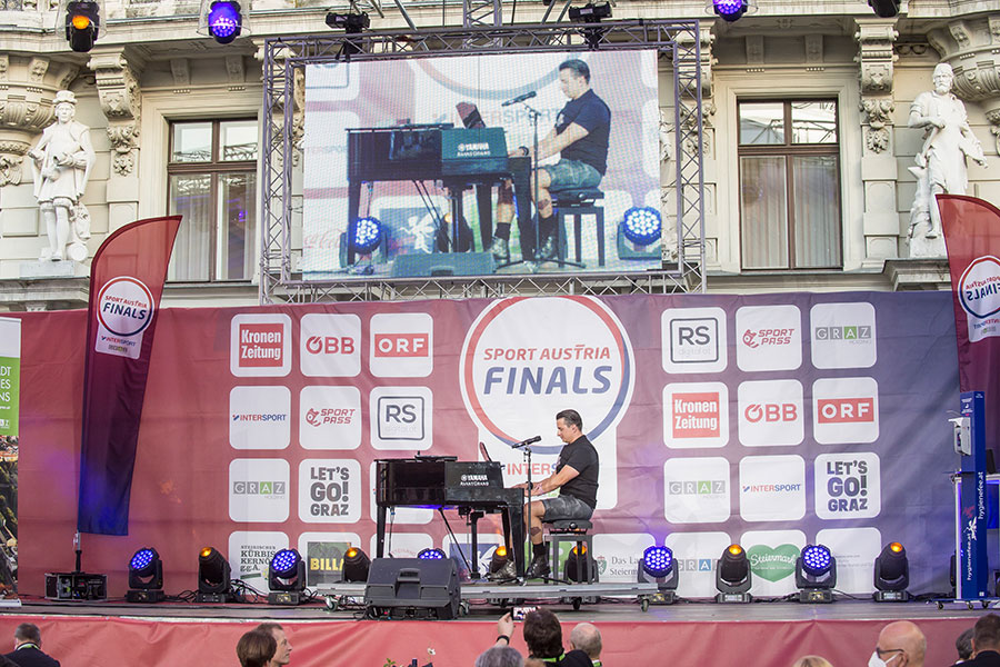 Austria Finals: Eindrücke vom Eröffnungsabend auf dem Grazer Hauptplatz