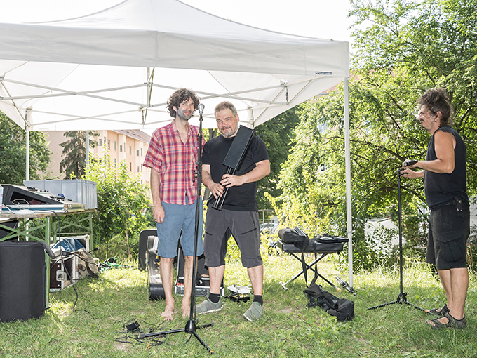 Sommerliche Temperaturen und ein vielseitiges Programm sorgten für gute Laune im Fröbelpark.