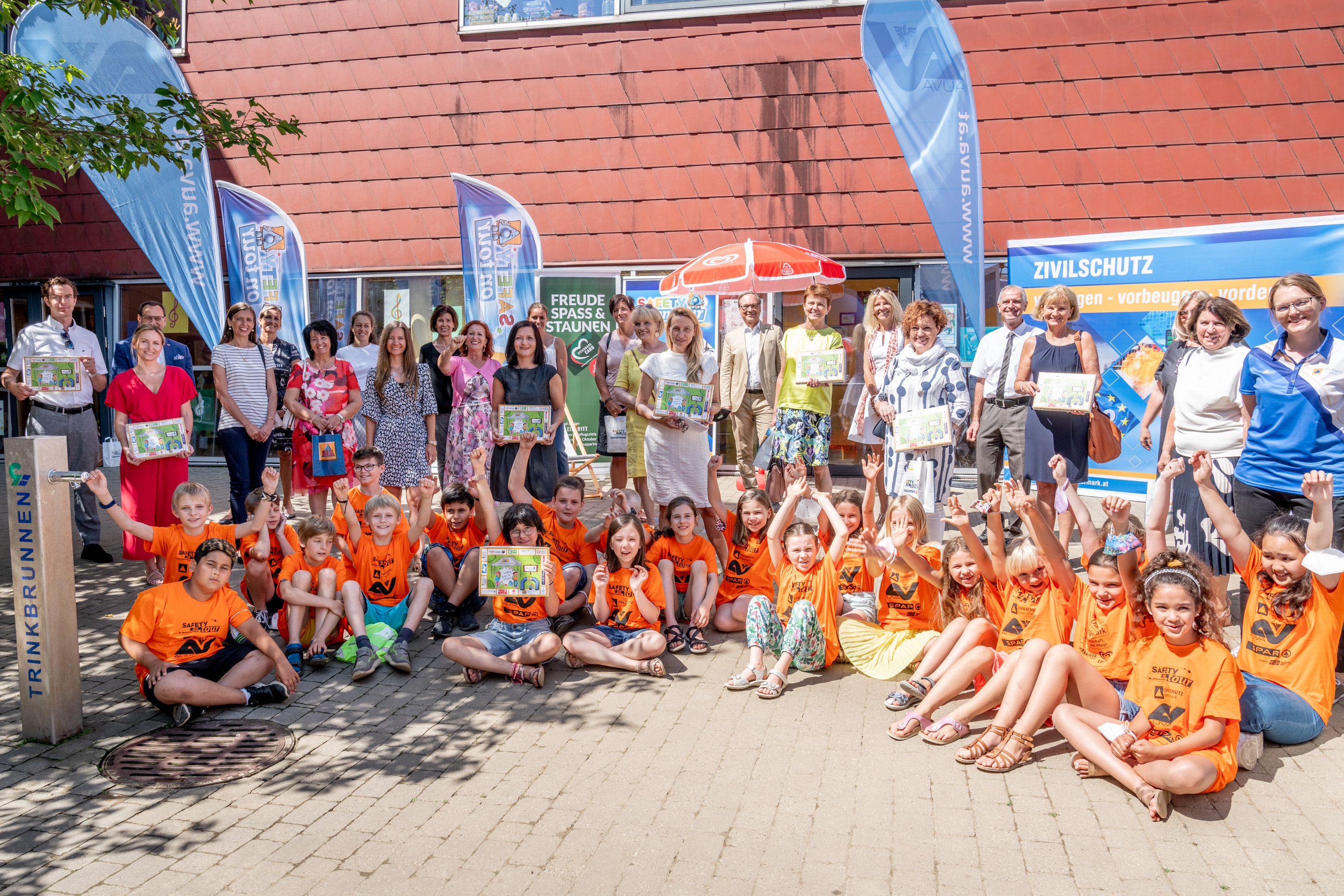 Gewinner:innen-Klasse aus Graz © Zivilschutzverband Steiermark Gewinner:innen-Klasse aus Graz