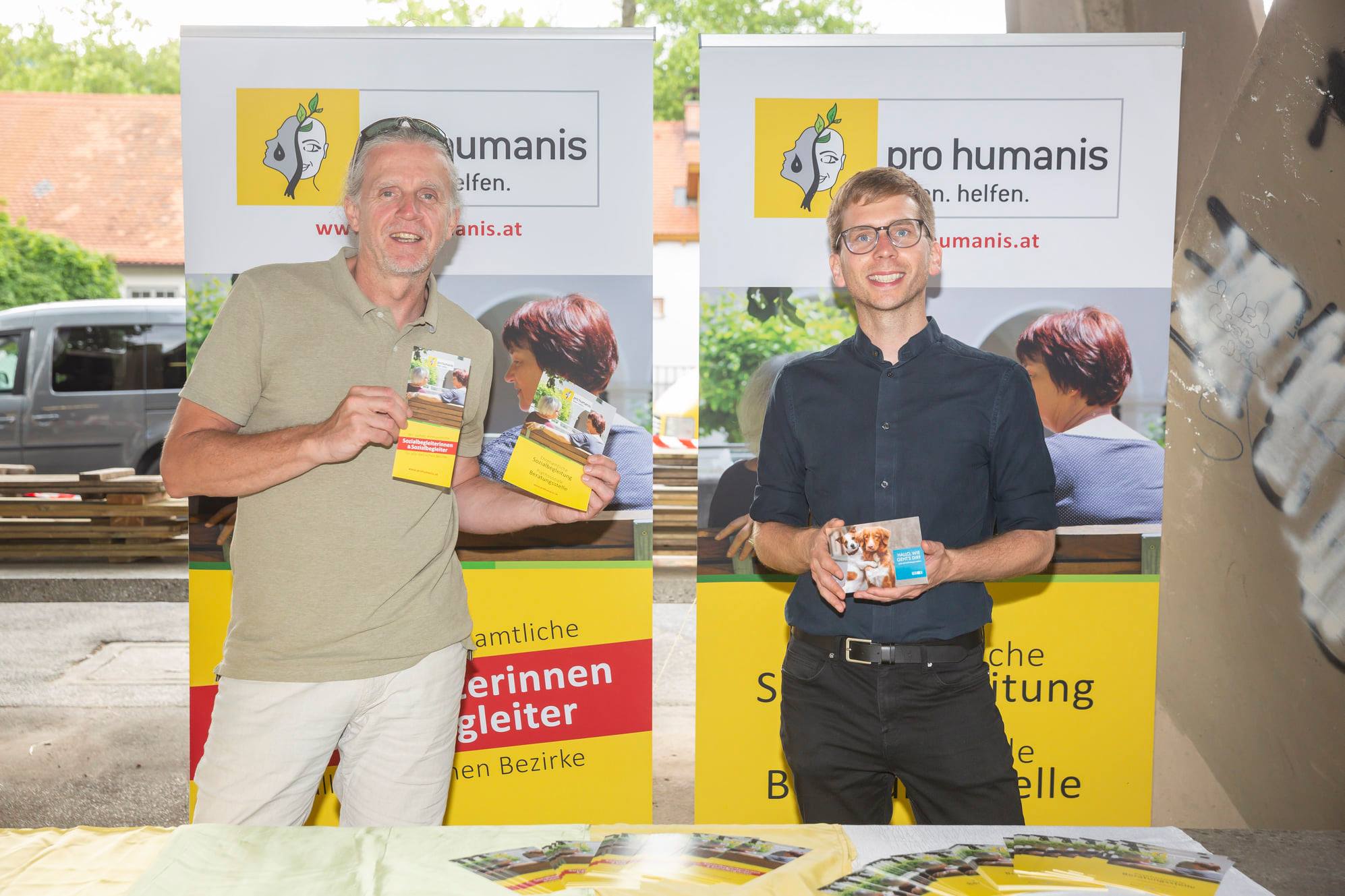 Zusammen mit dem Stadtteilarbeit EggenLend fand hieß es auch am Hofbauerplatz "Beim Reden kommen die Leut zsamm".