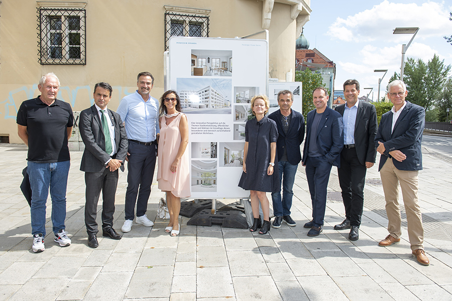 GerambRose-Ausstellung rückt Baukultur im Herzen der Stadt gekonnt ins Bild. Helmut Marko, Franz Zenz , Andreas Tropper, Monika Lammer,  Barbara Meisterhofer, Hans Gangoly, Gustav Spener , Bertram Werle und Christian Brugger.