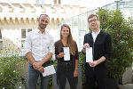 Bei einer Pressekonferenz präsentierten Christoph Pammer, Tanja Kreidl und Robert Krotzer (v.l.n.r.) das neuartigen Angebot. © Stadt Graz/Fischer Bei einer Pressekonferenz präsentierten Christoph Pammer, Tanja Kreidl und Robert Krotzer (v.l.n.r.) das neuartigen Angebot.