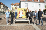 Sportamtsleiter Thomas Rajakovics, Sportstadtrat Kurt Hohensinner, Lina Rothlauer (Obmann-Stellvertreterin des USC Graz), Julia Meder (Vorstandsmitglied Verein Active City), Helmut Konrad (K1 Group), Wolfgang Malik (Holding Graz), Sportjahr-Koordinator Markus Pichler