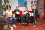 Susanne Maurer-Aldrian, Robert Krotzer, Alexander Gutmann Kurt Hohensinner sind sich über die Wichtigkeit des neuen „GesuPa“ einig. © Stadt Graz/Fischer Susanne Maurer-Aldrian, Robert Krotzer, Alexander Gutmann Kurt Hohensinner sind sich über die Wichtigkeit des neuen „GesuPa“ einig.