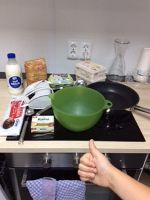 beim Kochen beim Kochen