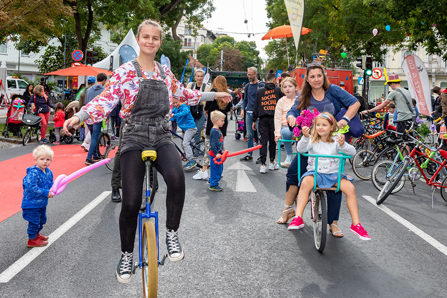 Graz macht mobil: Am 22. September, dem Euopaweiten autofreien Tag, steigt vor der Oper das heurige Mobilitätsfest.