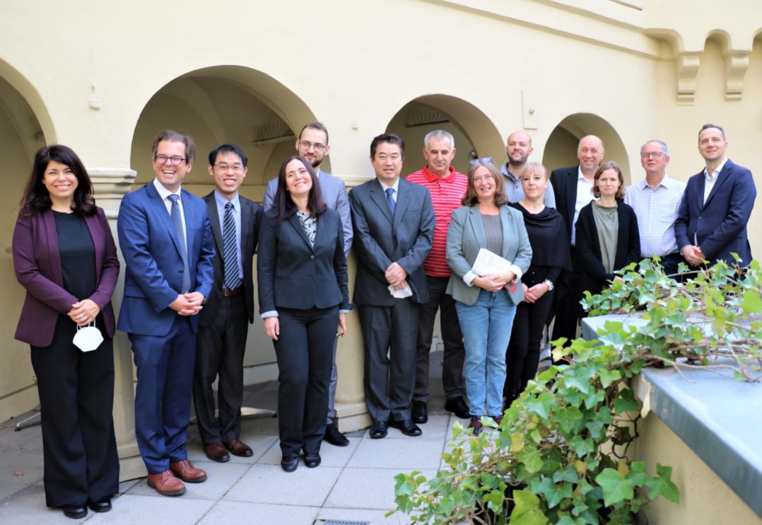 Delegation im Rathaus