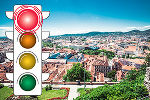 Die Corona-Ampel steht in Graz auf Rot.