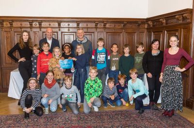 4M Ferdinandeum beim Besuch im Rathaus