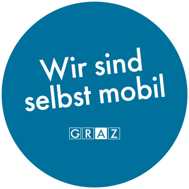 Button Wir sind selbst mobil