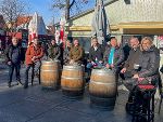 Am Lendplatz freut man sich auf die probeweise Sonntagsöffnung der Gastro-Stände ab März. 